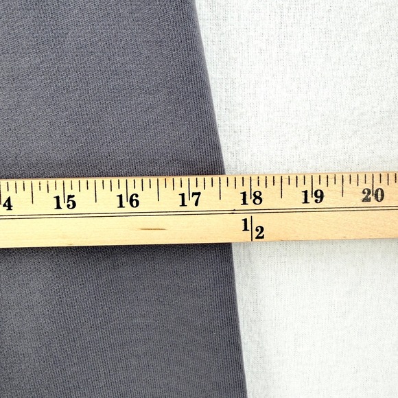 FRANK & EILEEN Catherine Sweatpants Women Medium Gray Cropped Wide Leg - Picture 14 of 16